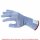 Schnittschutzhandschuh mittelschwer, Größe L, einzeln (blau)