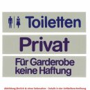 Wortschild DRÜCKEN