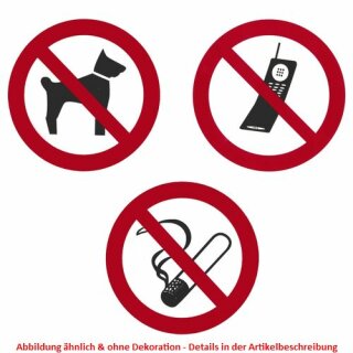 Schild HUNDEVERBOT 10 cm