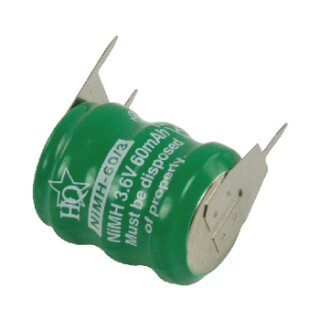 NiMH-Akku 3.6 V 60 mAh 1-Packung