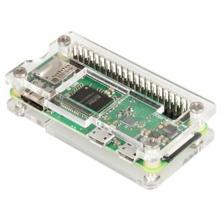 Raspberry Pi Zero W Maker Case durchsichtiges Acryl Gehäuse